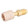 R410A AC Refrigeration Adapter Brass Straight Connector for Air Conditioner Refrigerator410 to British Standard