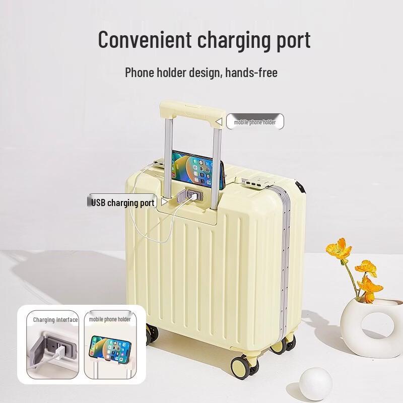 JOURHEY SHI Rechargeable Carry-on Luggage