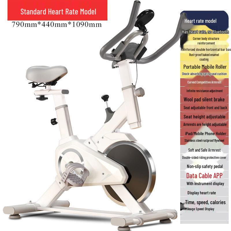 Silent Indoor Dynamic Bicycle Exercise Bike - Customizable Fitness Equipment