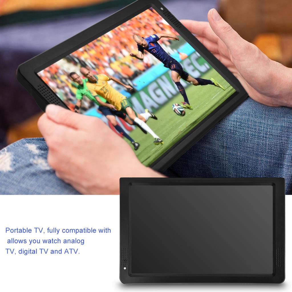 12inch Digital Analog Televisions Portable TV for Home Car Airplane