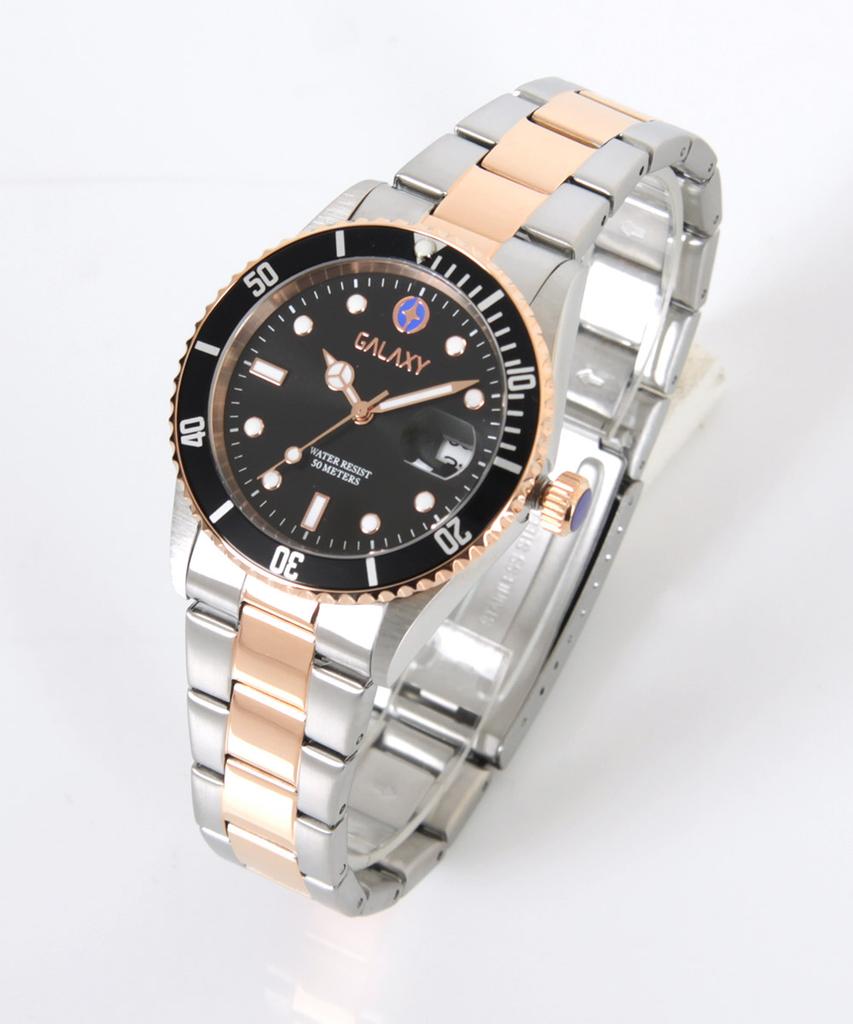 Gaelleogsi 5 Atm Men'S Metal Wristwatch Qt7013Ce