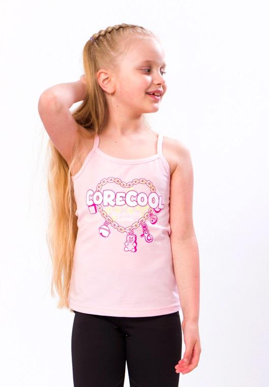 Comfortable Girls’ Tank Top – Lightweight Fulcra Material, Perfect for Daily Wear, Summer, 6289-036-33 HC