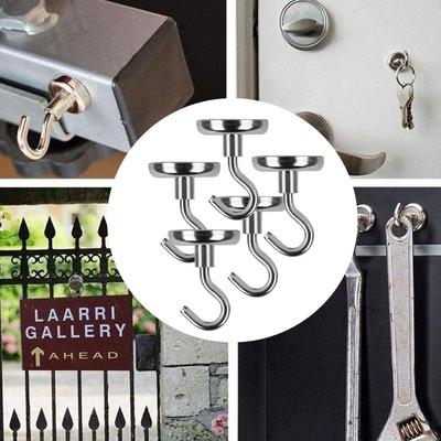 1/5 stuks Koelkast Ronde Krachtige Magnetische Haak Huis Keuken