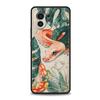 Blossom Pink Snake Phone Case For Xiaomi Mi 17 15T 15 14 14T 13T 12T Pro 12 13 Lite 5G 11T Poco X6 X7 X5 Pro Soft Cover