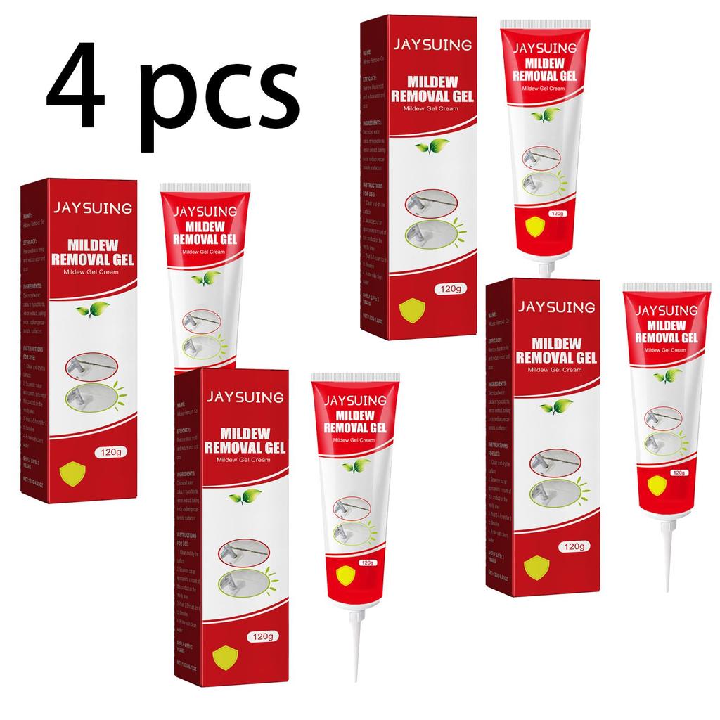 Jaysuing Mildew Remover, Cleaning and Stain Removal Anti-Mold Cleaner for Bathroom and Kitchen Ceilings and Walls, 120g