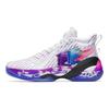 Anta KT7 Thompson 7 Nitrogen Technology Elastic Rebound Stability Optimization Support High-Top Basketball Shoes Men Sneakers White Purple 112241102-2