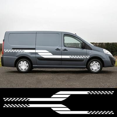Car Stickers For Fiat Scudo Ulysse Van Camper Racing Sport Styling Decoration Vehicle Vinyl Decor Decal Auto Tuning Accessories