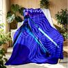 KPop Demon Hunters Pattern Blanket for Home Decoration, Bed, Sofa, Car Travel, Camping, Suitable for All Seasons, Birthday Christmas Gift