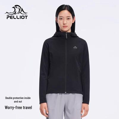 Women's Windproof High-Elastic Softshell Hiking Jacket