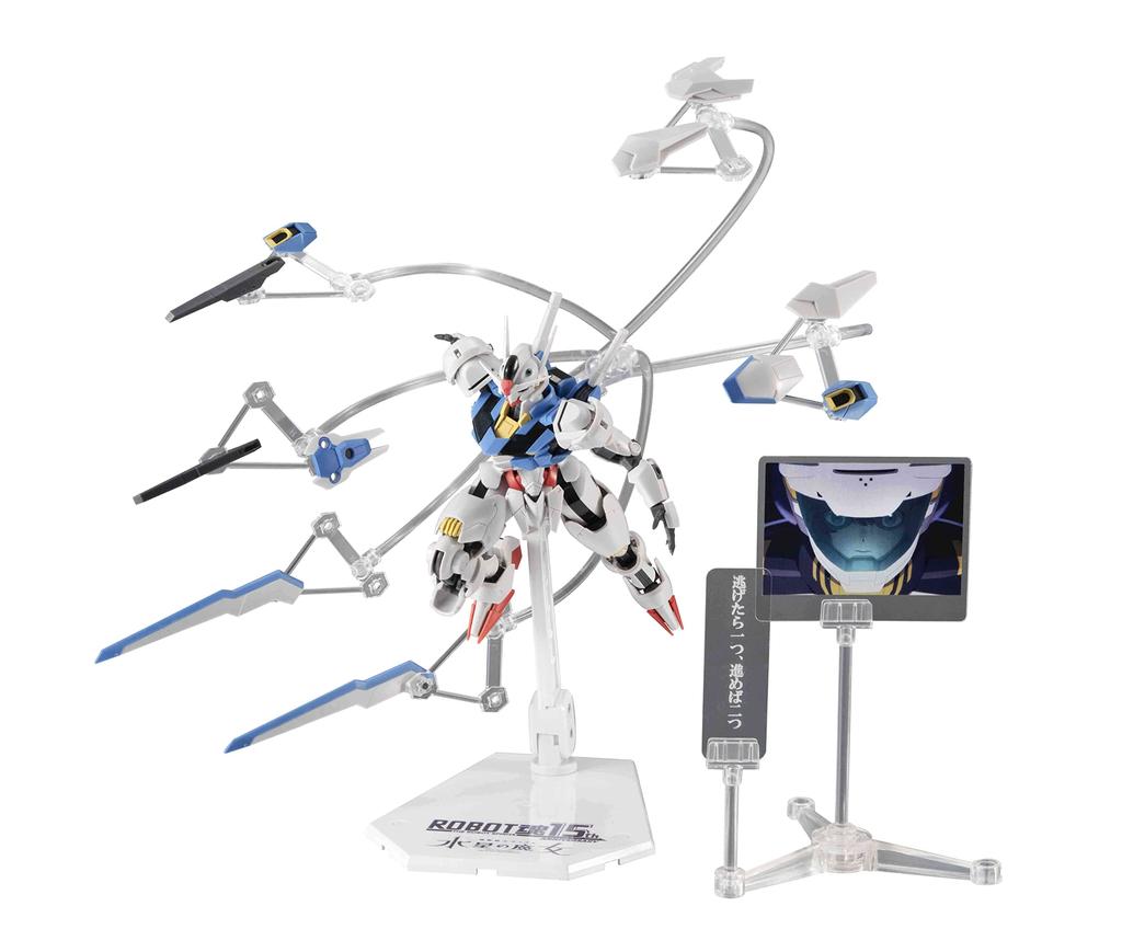 TAMASHII NATIONS ROBOT Spirits Mobile Suit Gundam Witch of Mercury Gundam Aerial Spirits 15th 125mm painted movable figure XVX-016 ver. A.N.I.M.E.