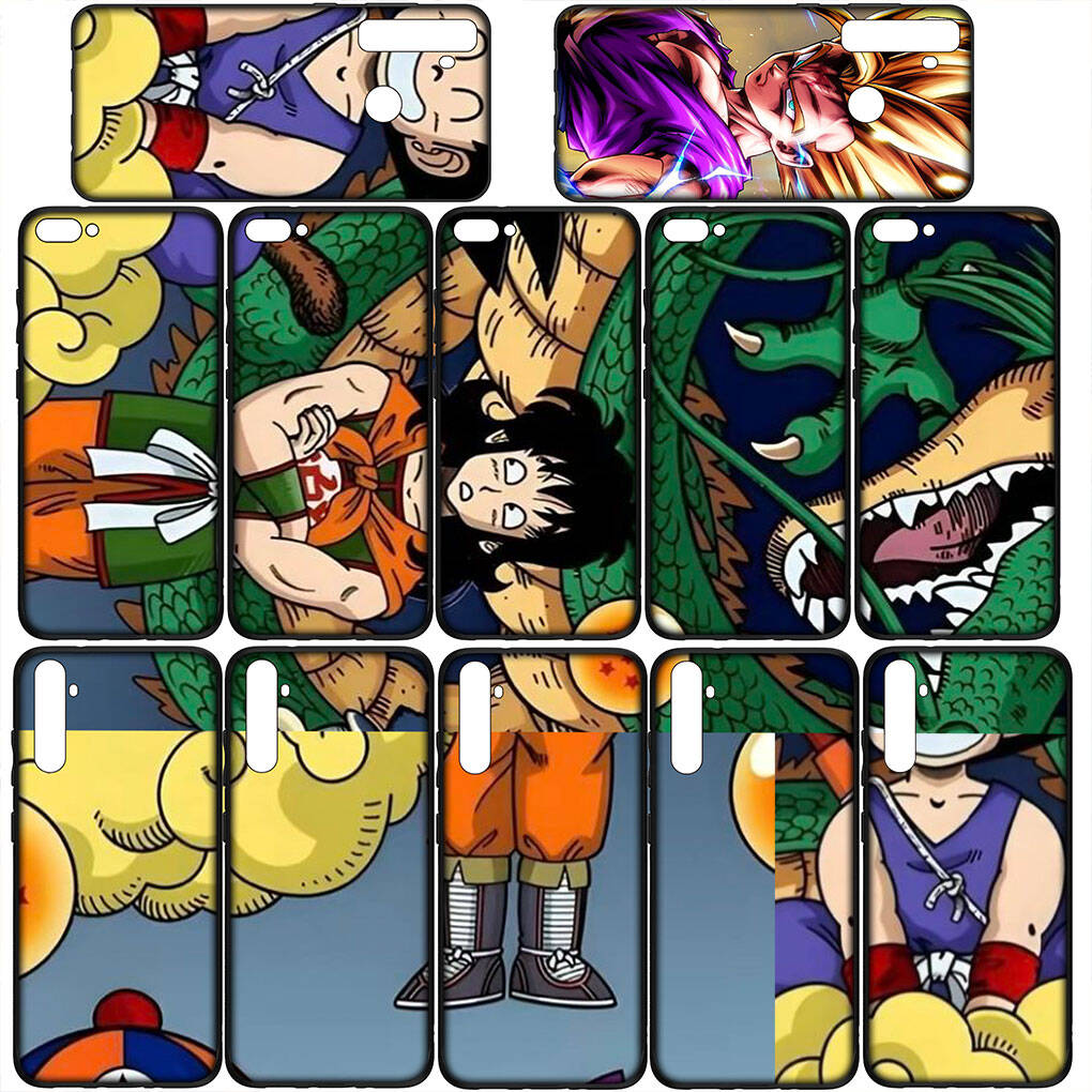 Phone Case for iPhone 17 15 16 Plus Redmi Note 14 12 11 13 Pro Max Huawei P30 P20 Lite OPPO A60 A40 A80 A54 Poster Dragon Son Gohan Gokus Ball Cover