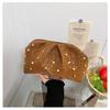 Trendy  Women Hobo Bags Wrinkled Clutches Crossbody Dumpling Bag Studded Unique Comfortable Texture  Handheld Bag for Ladies
