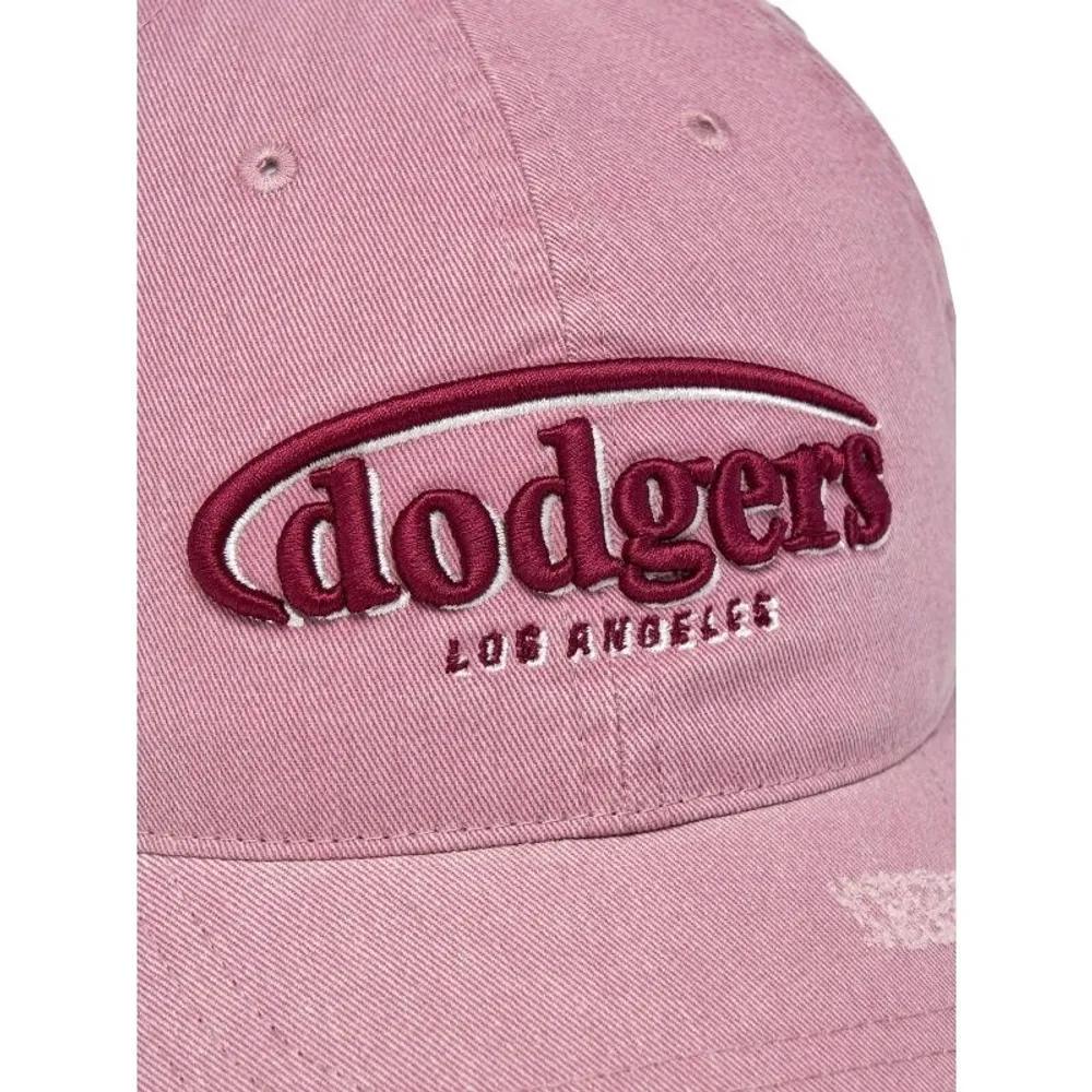 Unisex Vintage Damaged Curve Logo Unstructured Ball Cap 3ACPV106N-07PKS