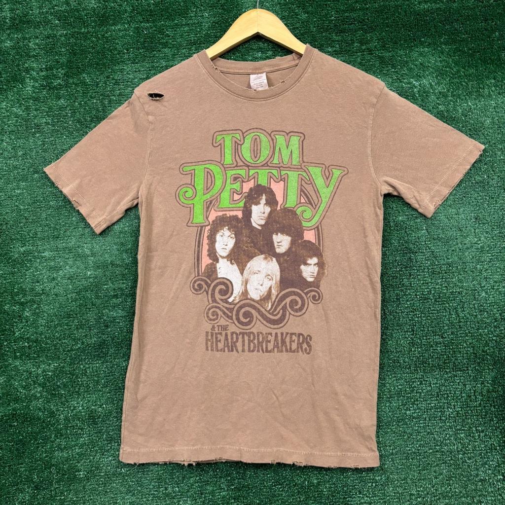 Tom Petty and The Heartbreakers Rock Band Oversized T-Shirt Size Extra Small