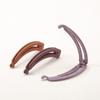 Style Hair Claw For Girl For Women Ponytail Holder Matte Banana Clip Hair Accessories Vertical Clip