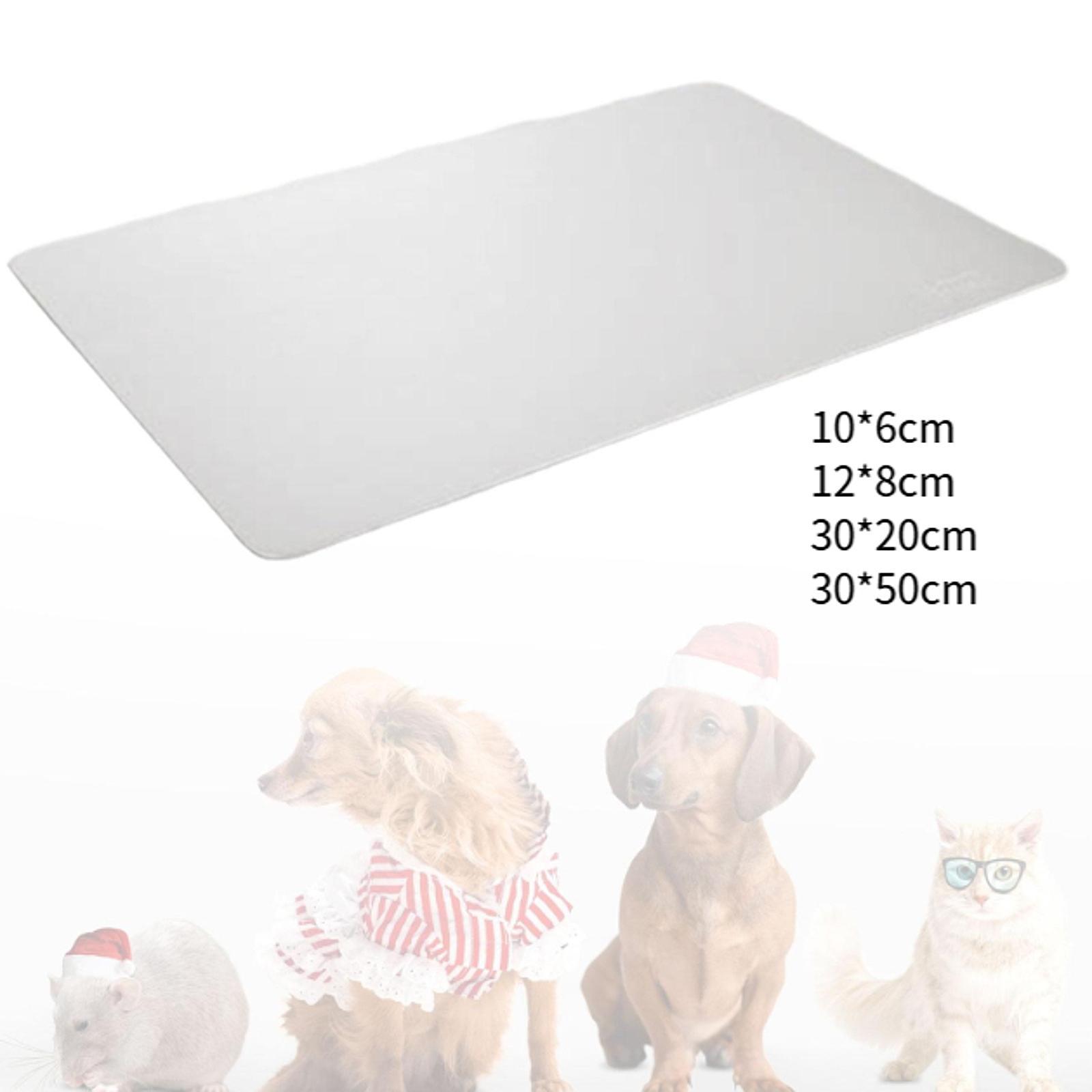 

Pet Dog Cooling Pad Cooling Bed Mat Washable Aluminium Alloy Stay Cool This 10cmx6cm