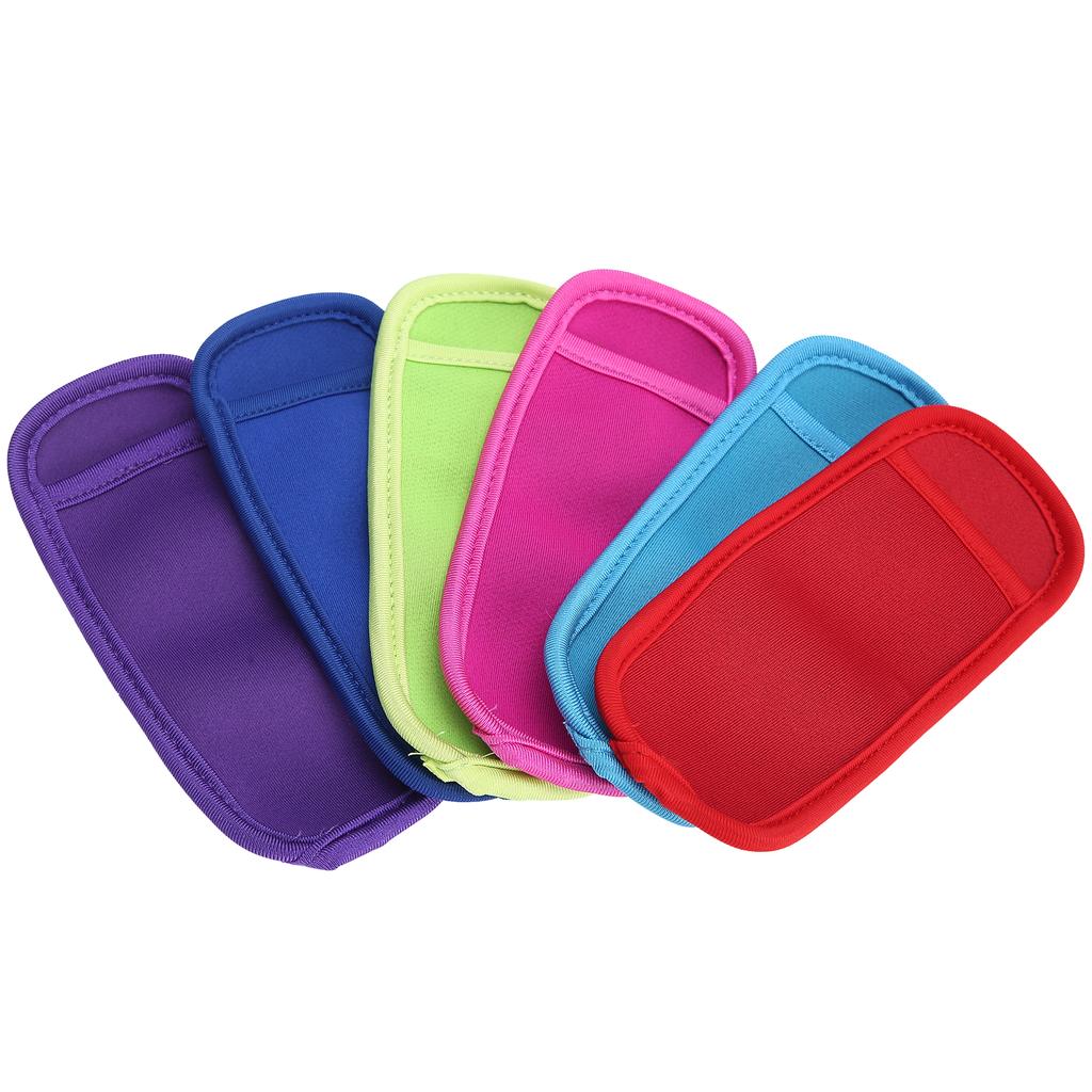 6 Stück Tragbare Eisbonbon-Tasche Eis-Lutscherhalter Hüllen Zubehör für Party Barbecue