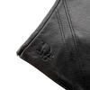 Dior All Leather Logo Embossing Leather Gloves Black Leather Women Used