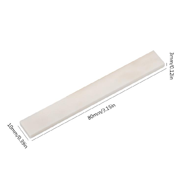 Bone Guitar String Bridge Saddle Blanks Acoustic Guitar Bone Blanks Guitar Parts