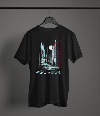 R35 GTR Fan Art Póló 100% Pamut Nissan JDM Turbo Godzilla Drift Unisex Póló