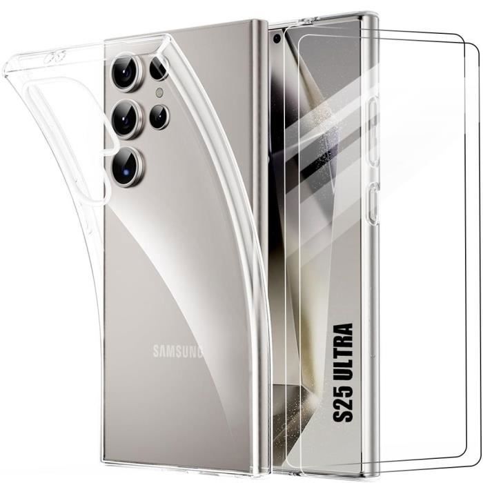 Coque de protection - BOOLING - Samsung Galaxy S25 Ultra - Silicone - Transparent - Antichoc
