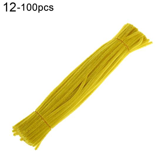 

100 шт., стержни из синели, чистящие средства для труб, крутящие стержни, детская обучающая игрушка для рукоделия «сделай сам»