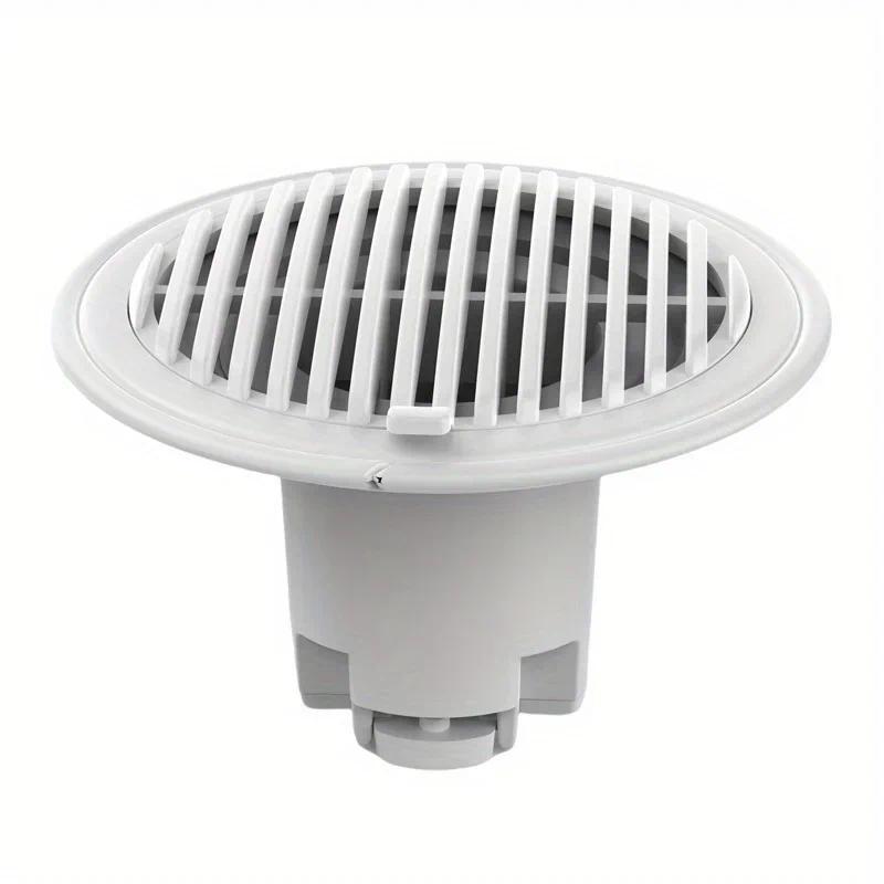 

Регулируемый душевой трап из АБС-пластика, ловушка для волос, крышка-сетка для напольного слива, устройство против тараканов для трубы, контроль запаха из водосточной трубы Gold