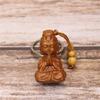 Versatile Buddhas Pendant Keychain Wealth Luck Keyring for Everyday Use