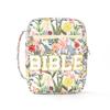 Flora Bible Cover  Case Dustproof Stationery Storage Organizer Book Storage Bag  Study Supplies