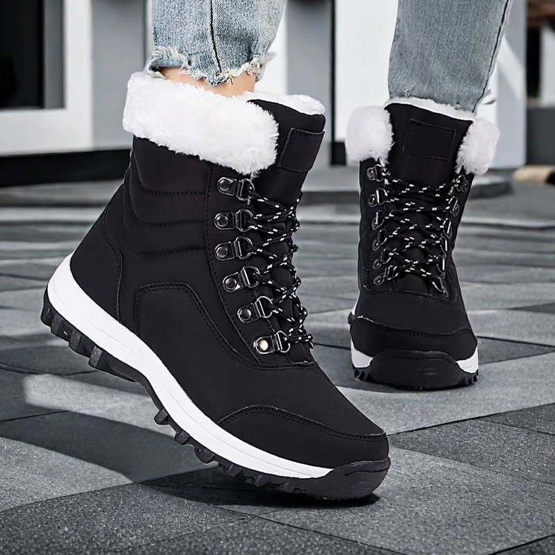 Fashion Warm Pads Lace Up Women's Genuine Casual Skateboarding Shoes Summer Sneakers Ladies Sport Footwears Dropshiping Joggings