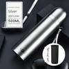 Factory Direct Sale of All Stainless Steel Thermos Cups, 304 Stainless Steel Large Capacity Thermos Cup, Outdoor Portable Travel Bullet-Style Thermos