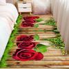 Bedroom Carpet Bedside Strip Floor Mat Small Fresh Flower Bay Window Mat Living Room Bathroom Floor Mat