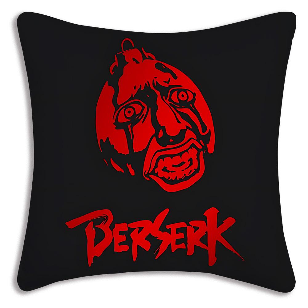 Berserk Pillowcase Pillow Covers Decorative Pillows Room Decorating Items Sofa Cover Modern Home Decoration Anime Cushion Decor