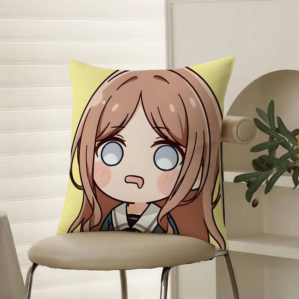 

Anime Cartoon It s MyGO Band Lovely Pillow Case Comfort Sofa Bed Silky elegant Invisible zipper Decorative cushion cover 12x12Inch