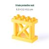 LEGO Duplo-Compatible Large Bricks: Kitchen, Bathroom, Furniture & Food Play Accessories for Children's Building Toys