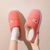 Shoes Home Warm Fleece Home Slippers 2025 Cotton Shoes Non-slip Thick-soled Plush Winter Cotton Mop