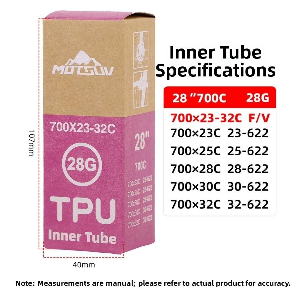 TPU TPU Inner Tube 700 X23 -32C Bike Inner Tires High Quality Cycling Bike Tires Road Bike