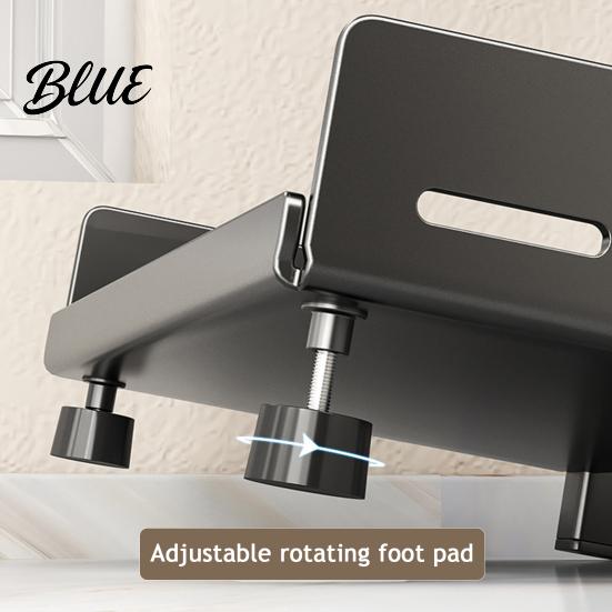 Portaspezie Robusto Rastrelliera da Cucina in Acciaio al Carbonio 2/3 Livelli Organizer da Banco per Condimenti Organizzatore Portabottiglie Multi-Livello per Spezie