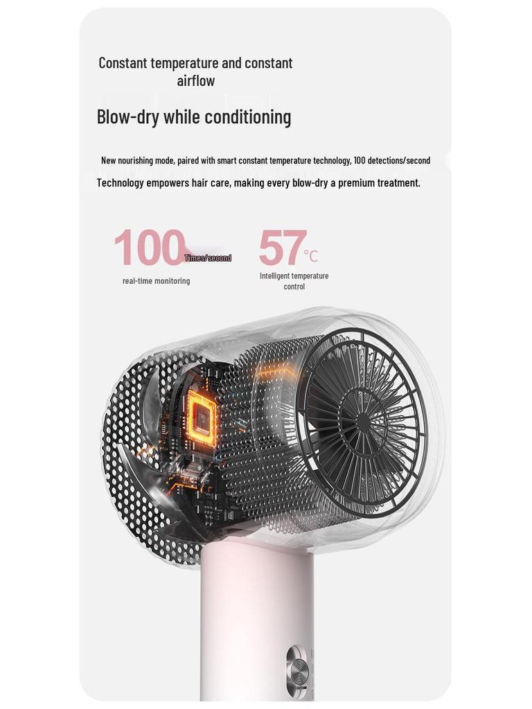 Mini 5W/8W/12W Hair Dryer with Negative Ion Care - Portable, Low-Power, Quick-Dry for Dorms