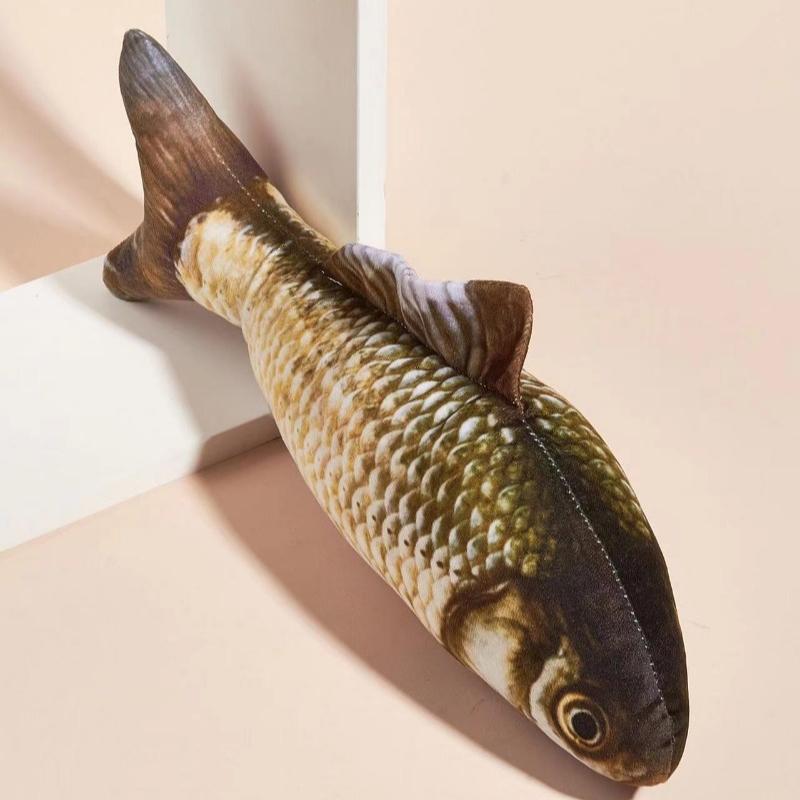 20 cm Rolig Simulering Fisk Barn Kudde Plysch mjuk leksak Barn Gosedjur Katter Leksaker Heminredning
