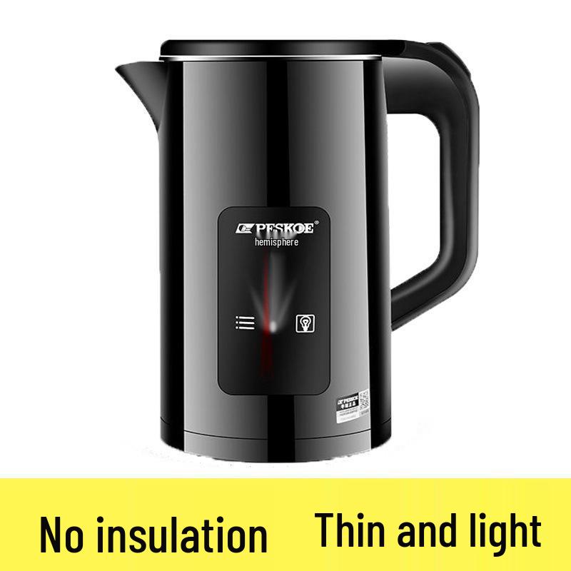304 Stainless Steel Electric Kettle: Double-Layer, Anti-Scald, Quick Boil, Smart Insulation, Durable, Constant Temperature Control