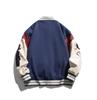 Men's Hip-Hop Embroidered Spring Jacket: Trendy Baseball Style