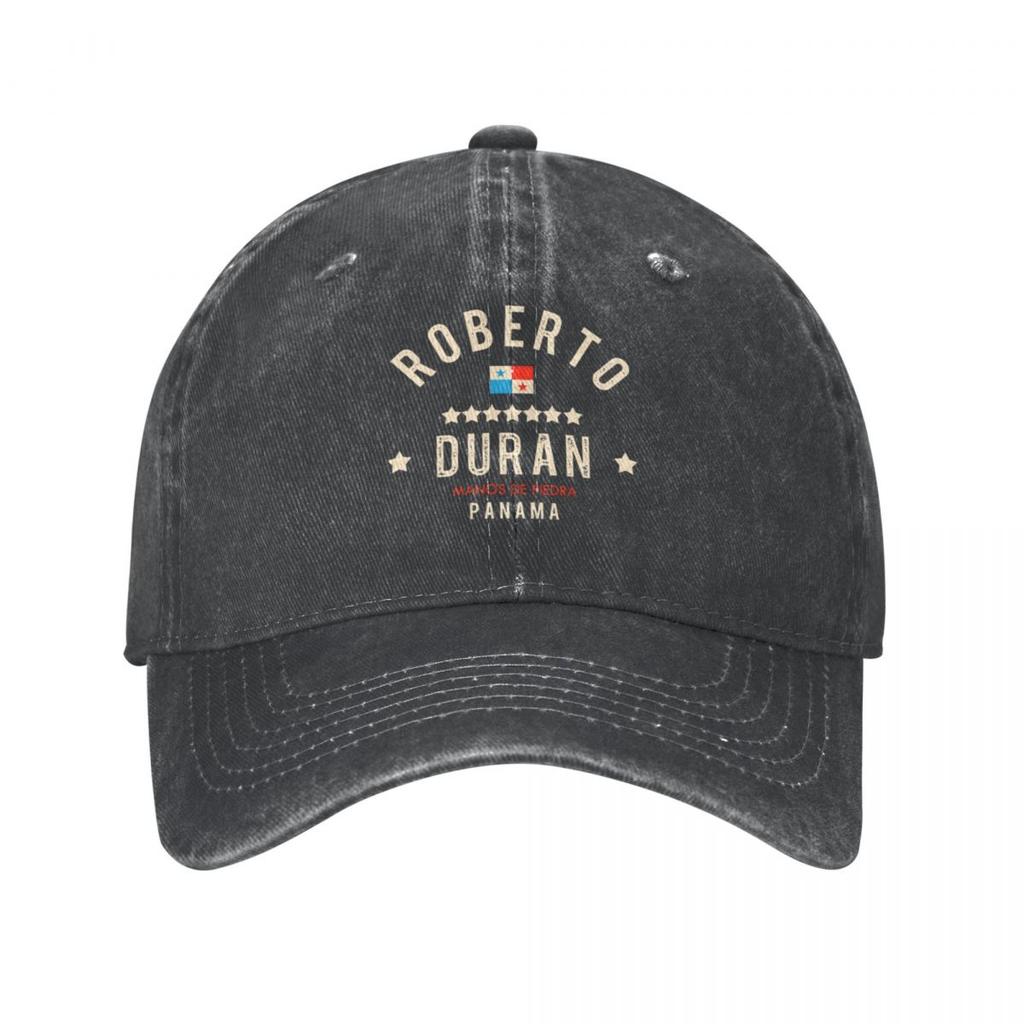 ROBERTO DURAN BOXINGCap Cowboy Hat Big Size Hat Golf Hat Man Luxury Brand Golf Wear Unisex Women's