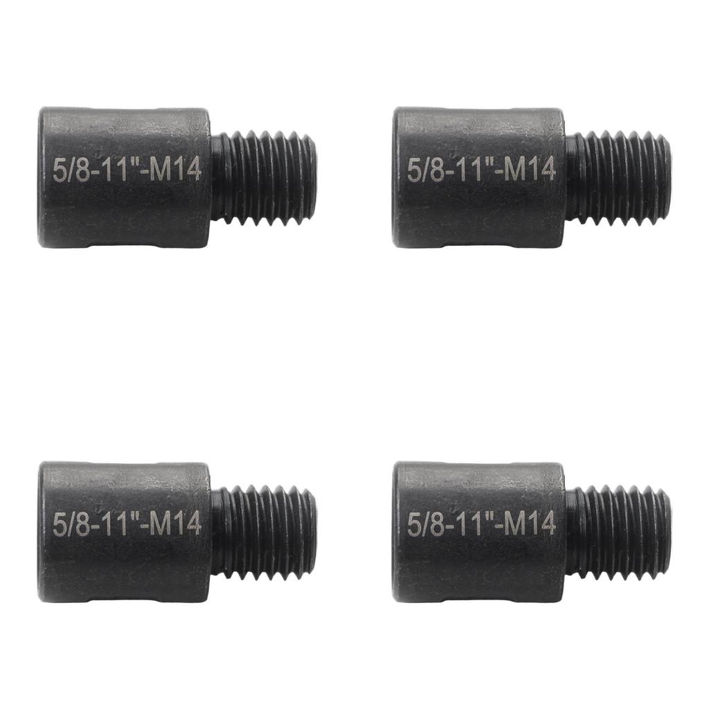 M10 For M14 4pcs Thread Adapter Converter For Angle Grinder Drill Bit Shank Angle Grinder Shaft Adapter Interface Connector