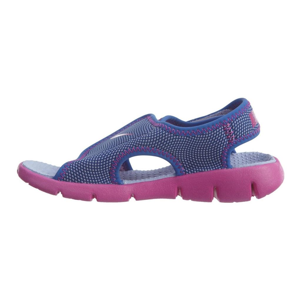 Nike Sunray Adjust 4 Slip Resistant Cushioning Abrasion Resistant Breathable Children's Sandals Purple Kids' 386520-504