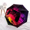 1pc Gamer Console Automatic Folding Umbrella with 8 Bones, 3-Fold Compact Umbrella, Compact Design On-the-Go Essential, casual outdoor acces