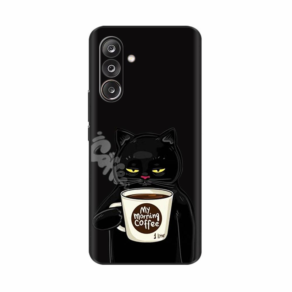 Case For Samsung Galaxy M36 5G Back Cover SM-M366B Cute Cartoon Painted Soft Silicone Case For Samsung M36 GalaxyM36 Fundas Capa
