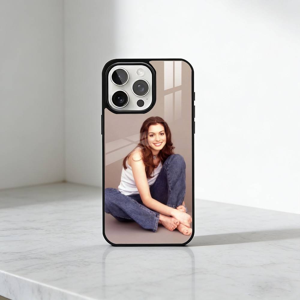Klassische Bee Beauty A-Anne H-HathawayS Handyhülle Für iPhone17,16,15,14,13 Plus,Pro Max Magnetisch Für Magsafe Kabelloses Laden