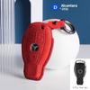 New suede car key case cover protector shell For Mercedes Benz A B C E Class GLS GLA GLK GLC CLS CLA AMG W204 W205 W212 W463