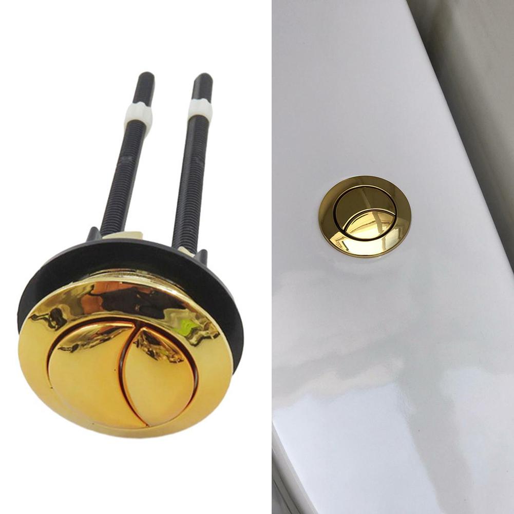 Electroplated Chrome Finish Toilet Mechanical Top Flush Valve Dual Flush Toilet Lid Toilet Water Tank Toilet Lid